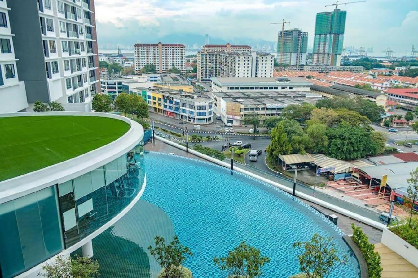 Blue Aesthetic Luxury Seaview 3 Min Drive Sunway Διαμέρισμα Butterworth Εξωτερικό φωτογραφία